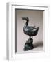 Duck-Shaped Bronze with Traces of Gilding Perfume Burner-null-Framed Giclee Print