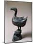 Duck-Shaped Bronze with Traces of Gilding Perfume Burner-null-Mounted Giclee Print