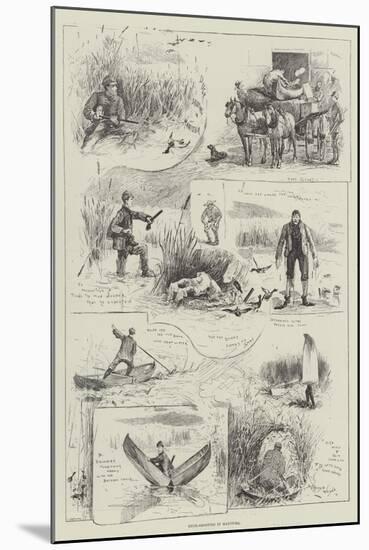 Duck-Shooting in Manitoba-Henry Charles Seppings Wright-Mounted Giclee Print