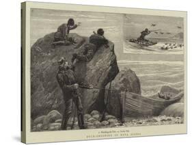 Duck-Shooting in Nova Scotia-John Charles Dollman-Stretched Canvas