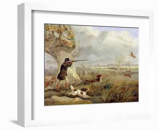 Duck Shooting-Henry Thomas Alken-Framed Premium Giclee Print