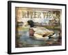 Duck Sign I-Paul Brent-Framed Art Print