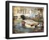 Duck Sign I-Paul Brent-Framed Art Print