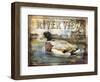 Duck Sign I-Paul Brent-Framed Art Print