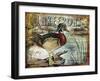 Duck Sign II-Paul Brent-Framed Art Print