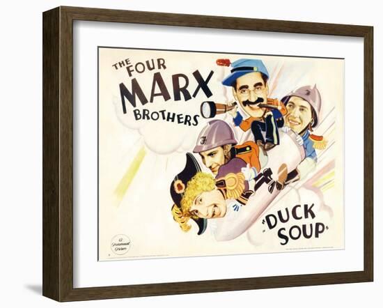 Duck Soup, 1933-null-Framed Art Print