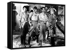 Duck Soup, Chico Marx, Zeppo Marx, Groucho Marx, Harpo, 1933-null-Framed Stretched Canvas