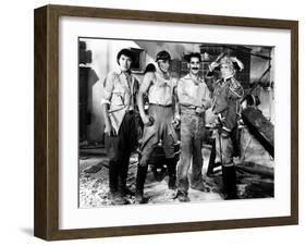 Duck Soup, Chico Marx, Zeppo Marx, Groucho Marx, Harpo, 1933-null-Framed Photo