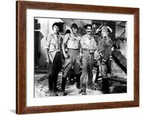 Duck Soup, Chico Marx, Zeppo Marx, Groucho Marx, Harpo, 1933-null-Framed Photo
