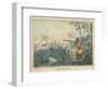 Duck, Two Men and Their Dogs Shoot Duck from the Banks of a Lake-Henry Thomas Alken-Framed Photographic Print