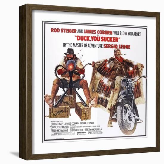 Duck, You Sucker, 1971-null-Framed Art Print