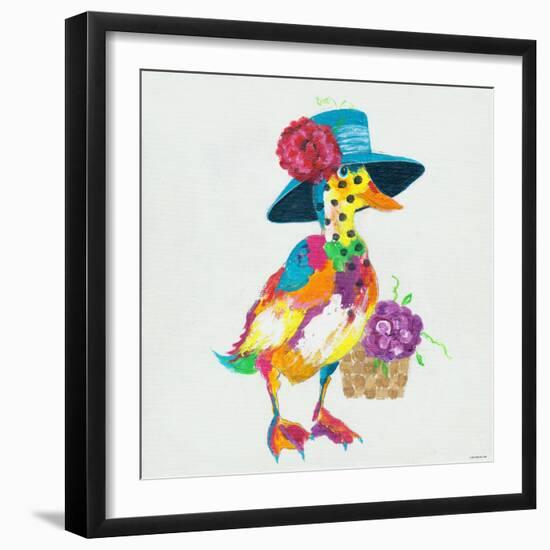 Duck-null-Framed Art Print