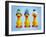 Ducklings in Woolly Hats-null-Framed Photographic Print