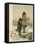 Duckpond in Winter-William St Clair Simmons-Framed Stretched Canvas