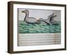 Ducks Called Ploplos-null-Framed Giclee Print