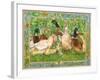 Ducks in a Row-Wendy Edelson-Framed Giclee Print