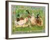 Ducks in a Row-Wendy Edelson-Framed Giclee Print