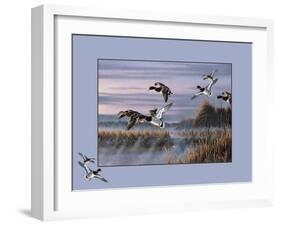 Ducks in Flight 1-Wilhelm Goebel-Framed Giclee Print