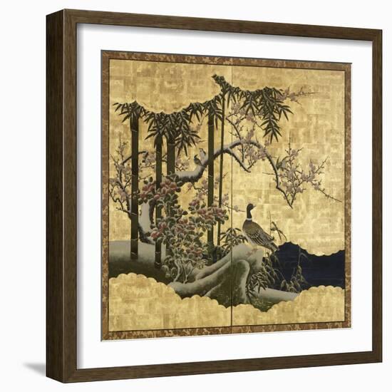 Ducks-null-Framed Giclee Print