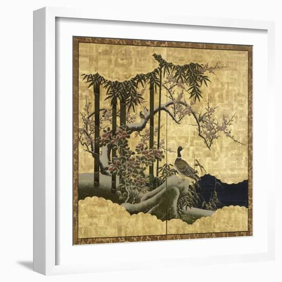 Ducks-null-Framed Giclee Print