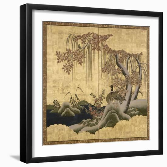 Ducks-null-Framed Giclee Print