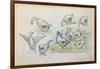 Ducks-Alfred Sisley-Framed Giclee Print