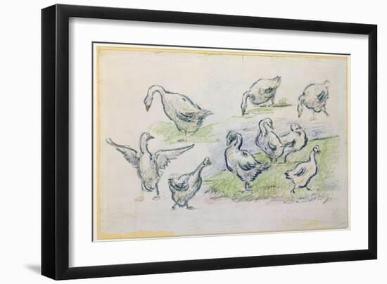 Ducks-Alfred Sisley-Framed Giclee Print