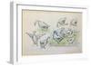 Ducks-Alfred Sisley-Framed Giclee Print