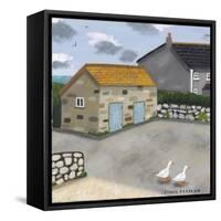 Ducks-Sophie Harding-Framed Stretched Canvas