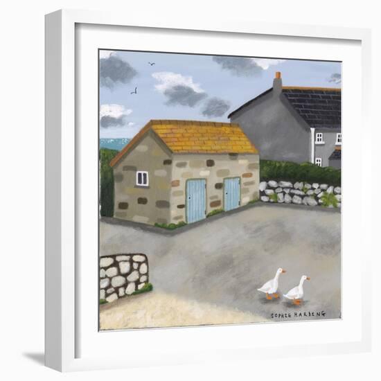 Ducks-Sophie Harding-Framed Giclee Print