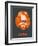 Dude Abides Orange Poster-Anna Malkin-Framed Art Print