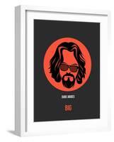 Dude Abides Poster 1-Anna Malkin-Framed Art Print