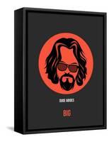 Dude Abides Poster 1-Anna Malkin-Framed Stretched Canvas