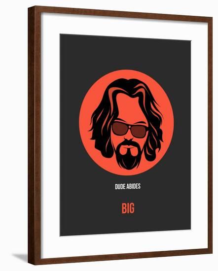 Dude Abides Poster 1-Anna Malkin-Framed Art Print