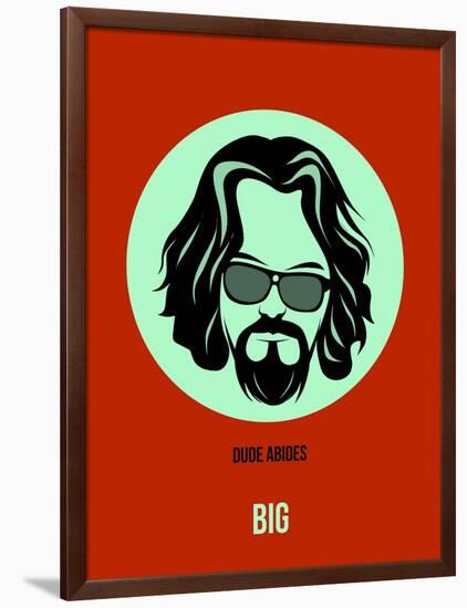 Dude Abides Poster 2-Anna Malkin-Framed Art Print