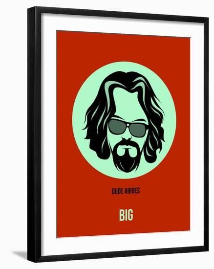 Dude Abides Poster 2-Anna Malkin-Framed Art Print