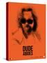 Dude Big Lebowski Poster-NaxArt-Stretched Canvas