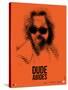 Dude Big Lebowski Poster-NaxArt-Stretched Canvas