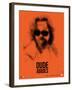 Dude Big Lebowski Poster-NaxArt-Framed Art Print