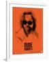 Dude Big Lebowski Poster-NaxArt-Framed Art Print