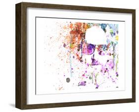 Dude "Big Lebowski"-NaxArt-Framed Art Print