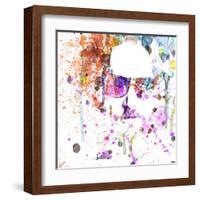 Dude "Big Lebowski"-NaxArt-Framed Art Print