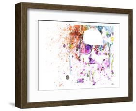 Dude "Big Lebowski"-NaxArt-Framed Art Print