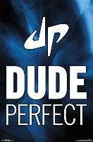 DUDE PERFECT - LOGO-null-Lamina Framed Poster