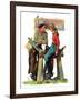 "Dude Ranchers,"July 23, 1932-Charles Hargens-Framed Giclee Print