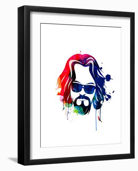 Dude Watercolor-Lora Feldman-Framed Art Print