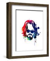 Dude Watercolor-Lora Feldman-Framed Art Print