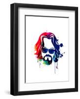 Dude Watercolor-Lora Feldman-Framed Art Print