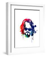 Dude Watercolor-Lora Feldman-Framed Art Print