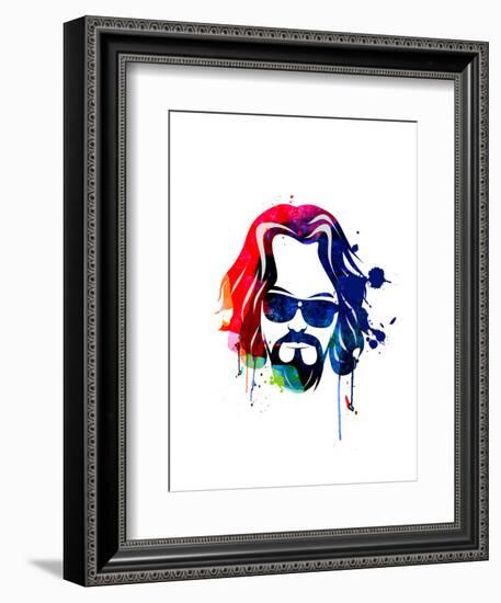 Dude Watercolor-Lora Feldman-Framed Art Print